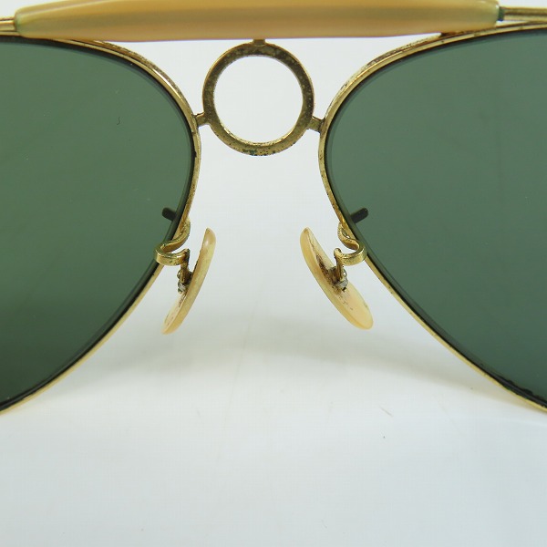 実際に弊社で買取させて頂いたRay-Ban/レイバン B&L/ボシュロム社製 ティアドロップ型 サングラスの画像 4枚目