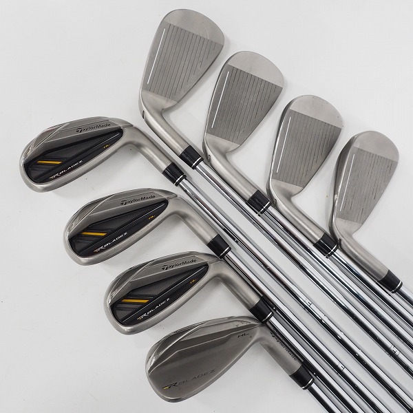 実際に弊社で買取させて頂いたTaylorMade/テーラーメイド ROCKET BLADEZ HL/ロケットブレイズ アイアン #4～9,P,Aw 8本セット 85G FLEX:Sの画像 3枚目