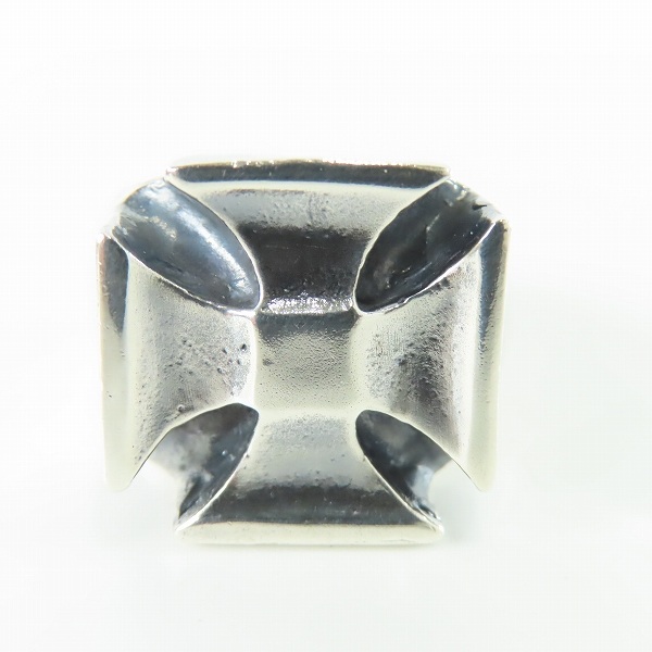 実際に弊社で買取させて頂いた【ギャラ/クロス付き】Gaboratory/ガボラトリー ガボール Iron Cross Ring/アイアンクロスリング 19.5号の画像 1枚目