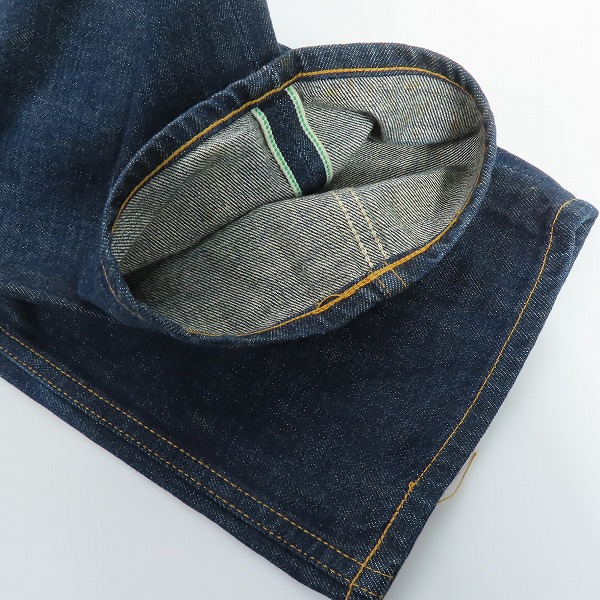 実際に弊社で買取させて頂いたLEVI’S Fenom×FRAGMENT DESIGN/リーバイスフェノム×フラグメントデザイン ラインストーン ワイドデニムパンツ FM505-0016/34の画像 9枚目