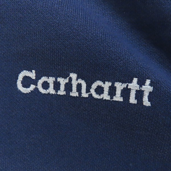実際に弊社で買取させて頂いたCarhartt/カーハート ロゴ刺繍 プルオーバーパーカー Mの画像 5枚目