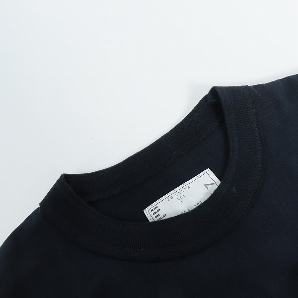実際に弊社で買取させて頂いたsacai×Carhartt/サカイ×カーハート 23AW Carhartt WIP T-Shirt/ウィップTシャツ/半袖Tシャツ 23-0557S/2の画像 4枚目