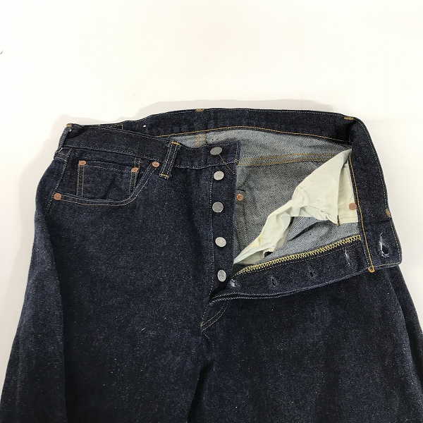 実際に弊社で買取させて頂いたLEVIS/リーバイス 501XX 555刻印 BIG E デニムパンツ/ジーンズ 501-0003/34の画像 6枚目