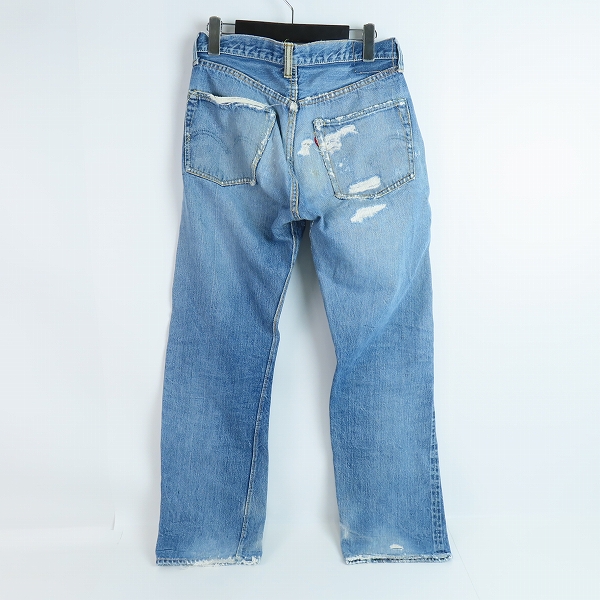 実際に弊社で買取させて頂いたLevi’s/リーバイス 刻印無/TALONジップ/赤耳/隠しリベット/Vステッチ/リペア ヴィンテージ/ビンテージ デニムパンツの画像 1枚目