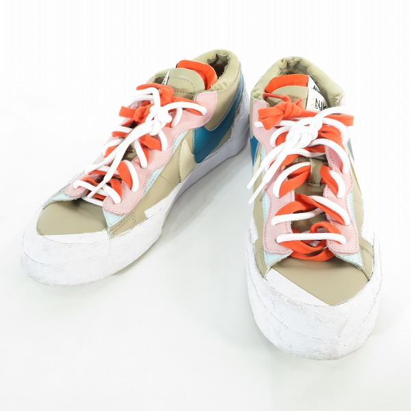 実際に弊社で買取させて頂いたNIKE×SACAI×KAWS/ナイキ×サカイ×カウズ BLAZER LOW/ブレーザー ロー Reed/リード DM7901-200/28