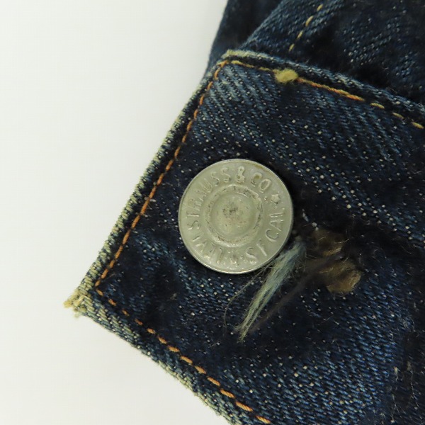 実際に弊社で買取させて頂いたLevis/リーバイス 507XX 復刻 デニムジャケット 70507/40の画像 7枚目