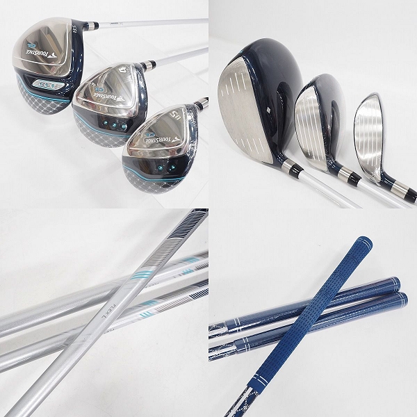 実際に弊社で買取させて頂いたブリヂストン TOURSTAGE/ツアーステージ CL レディースクラブハーフ8本セット FLEX：L キャディバッグ付の画像 1枚目