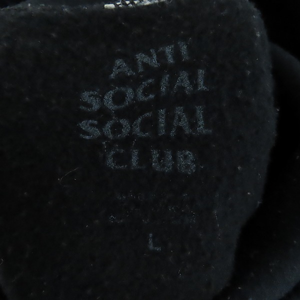 実際に弊社で買取させて頂いたAnti Social Social Club×BEAMS/アンチソーシャルソーシャルクラブ×ビームス GANSHYA プルオーバーパーカー/Lの画像 2枚目