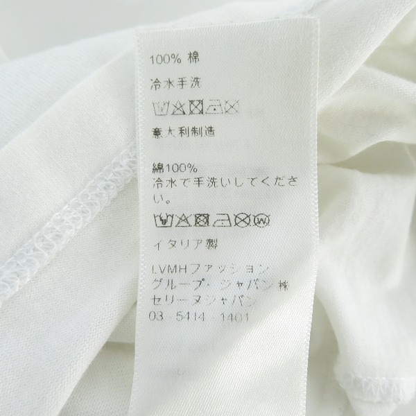 実際に弊社で買取させて頂いた【JPタグ】CELINE/セリーヌ 21SS スタッズ付き ルーズTシャツ 2X687501F/Lの画像 4枚目