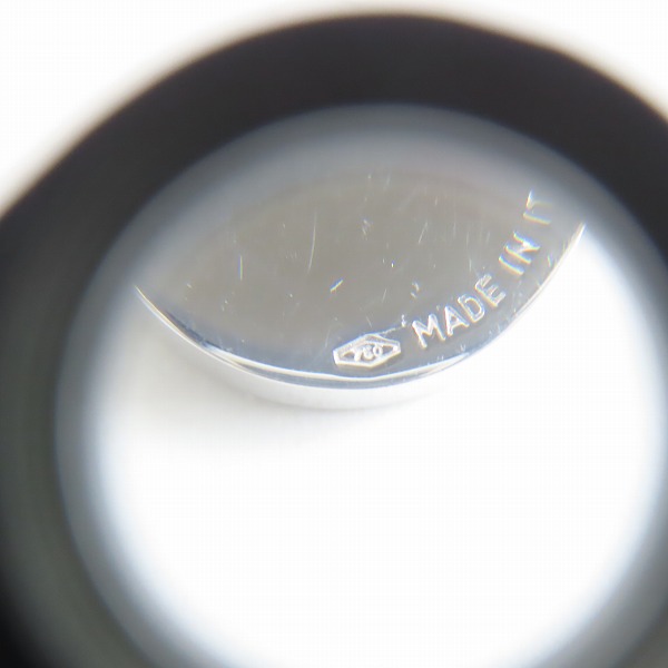 実際に弊社で買取させて頂いたBVLGARI/ブルガリ ブルガリブルガリ AU750/K18WG×ダイヤモンド ペンダントトップの画像 5枚目