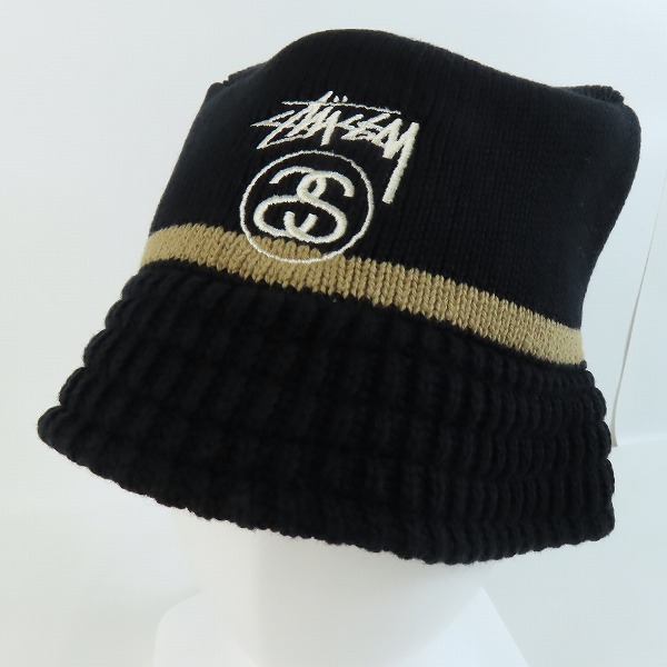 実際に弊社で買取させて頂いたSTUSSY/ステューシー ロゴ刺繍 コットン バケットハット の画像 0枚目