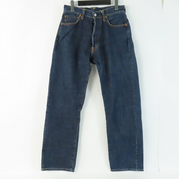 実際に弊社で買取させて頂いたEVISU/エヴィス 虎 スカル 刺繍 ボタンフライ デニムパンツ Lot.2001/31×35