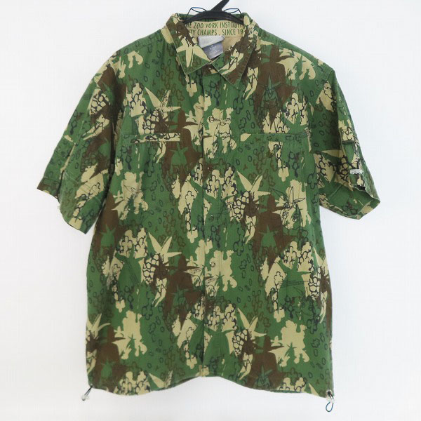 実際に弊社で買取させて頂いたZOO YORK×futura/ズーヨーク×フューチュラ カモフラ 半袖シャツ /M
