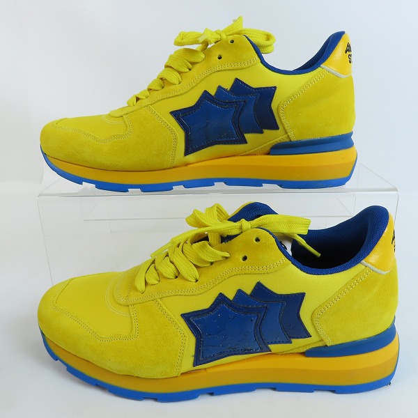 実際に弊社で買取させて頂いたATLANTIC STARS/アトランティックスターズ スニーカー イエロー/41の画像 3枚目