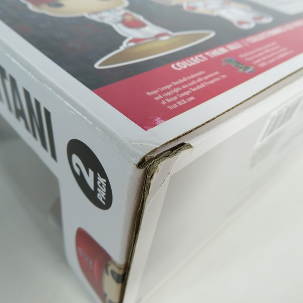 実際に弊社で買取させて頂いたFunko/ファンコ Pop/ポップ MLBオフィシャル/ロサンゼルス エンゼルス 大谷翔平選手 フィギュア 2PACKの画像 9枚目