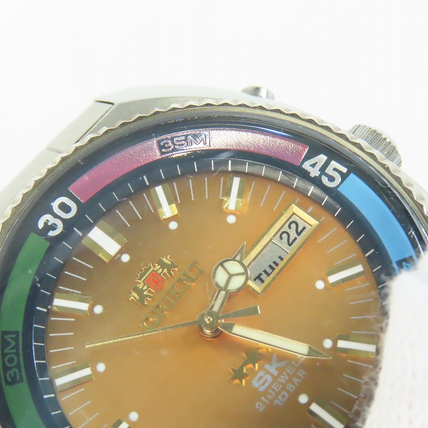 実際に弊社で買取させて頂いたORIENT/オリエント SK  腕時計 デイデイト SS EM6P-C0の画像 5枚目