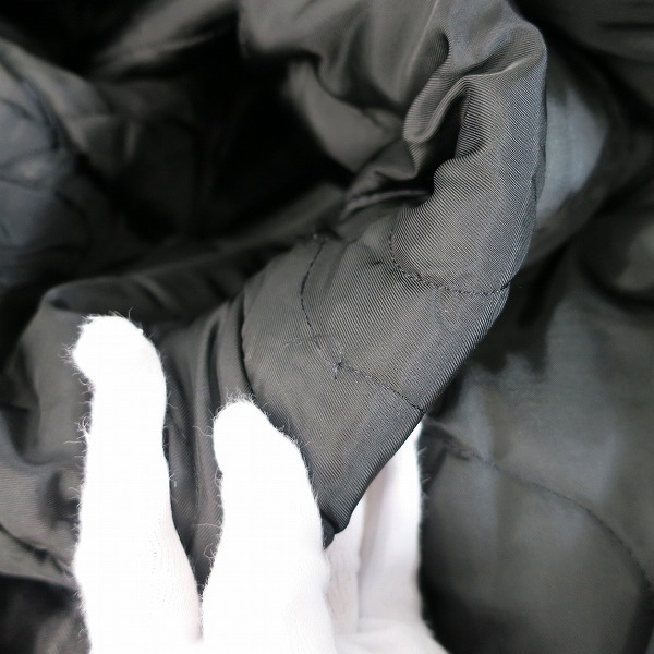 実際に弊社で買取させて頂いたALPHA INDUSTRIES/アルファインダストリーズ フライトジャケット 2600 ブラック/Lの画像 7枚目