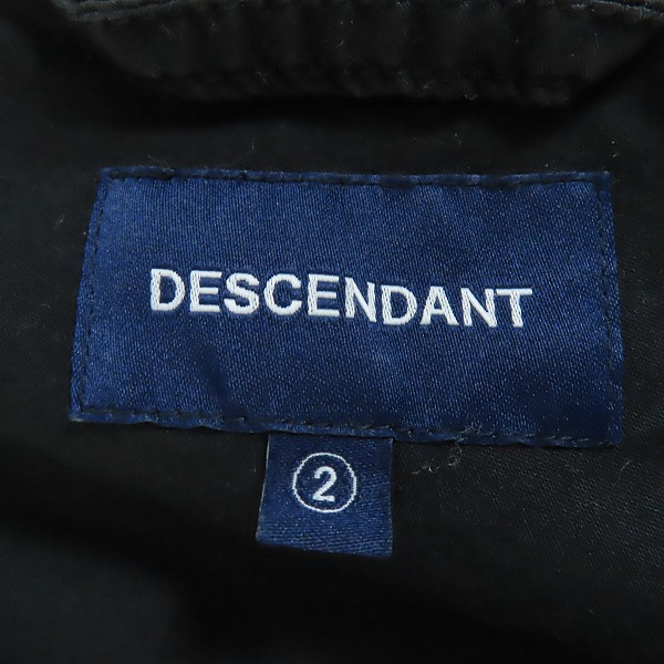 実際に弊社で買取させて頂いたDESCENDANT/ディセンダント 20SS REMNANTS MOLESKIN LS SHIRT/レムナント モールスキン シャツ 2 の画像 2枚目