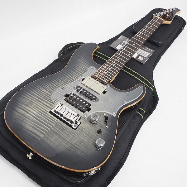 実際に弊社で買取させて頂いた★【難有り】Swing Guitar Technology/スウィングギターModern Pro Charcoal Burst 2020 エレキギター ギグケース付