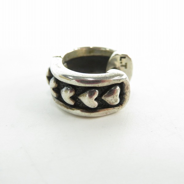 実際に弊社で買取させて頂いた【ギャラ付】LEATHERS AND TREASURES/レザーズ＆トレジャーズ Heart interior earring ピアスの画像 2枚目