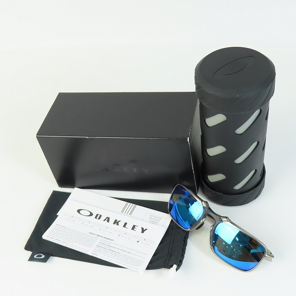 実際に弊社で買取させて頂いたOAKLEY/オークリー BAD MAN/バッドマン サングラス 偏光レンズ OO6035-02の画像 8枚目