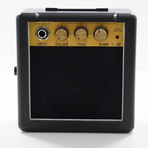 実際に弊社で買取させて頂いたキクタニミュージック RMS-10 ヘッドホン端子 オーバドライブ 搭載 アダプター/電池 駆動 ミニ ギターアンプ 動作確認済みの画像 1枚目