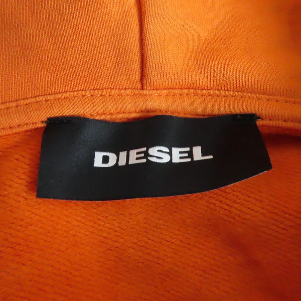 実際に弊社で買取させて頂いたDIESEL/ディーゼル ロゴプリント パーカー/Lの画像 2枚目
