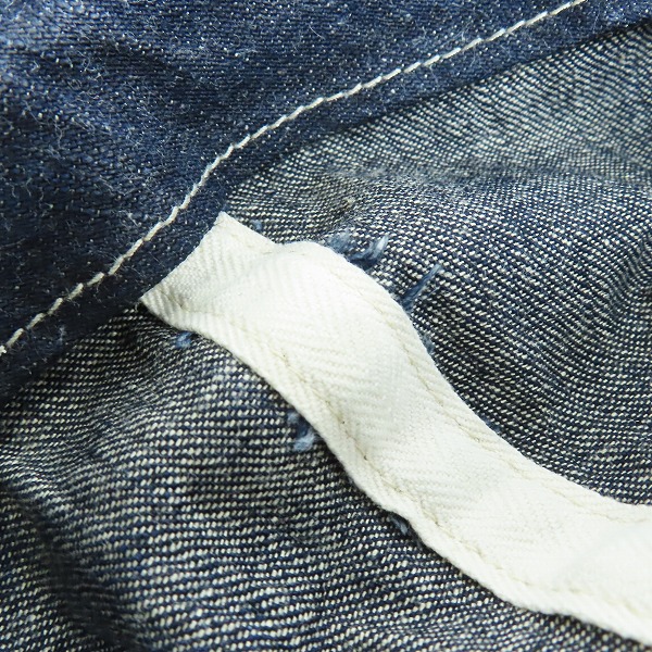 実際に弊社で買取させて頂いたBUZZ RICKSON'S/バズリクソンズ アーミーデニムキャップ BR02308/7 1/4の画像 7枚目