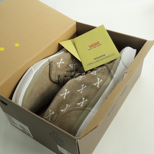 実際に弊社で買取させて頂いたVANS×WTAPS/ヴァンズ×ダブルタップス Og Chukka Lx オージ― チャッカ/27の画像 7枚目