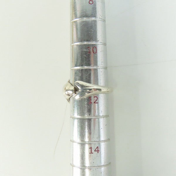 実際に弊社で買取させて頂いたHOLLYWOOD RANCH MARKET/ハリウッドランチマーケット ドルフィン/イルカ リング 12号の画像 7枚目