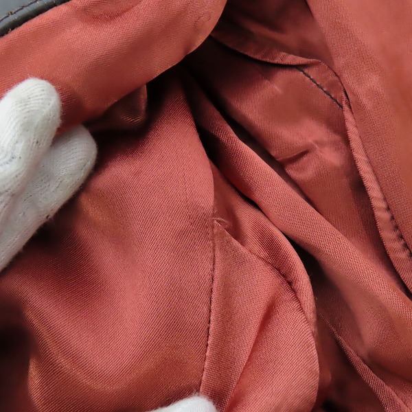 実際に弊社で買取させて頂いたTHE REAL McCOY'S/リアルマッコイズ G-1 襟ファー レザーフライトジャケット AN-J-3A/36の画像 5枚目