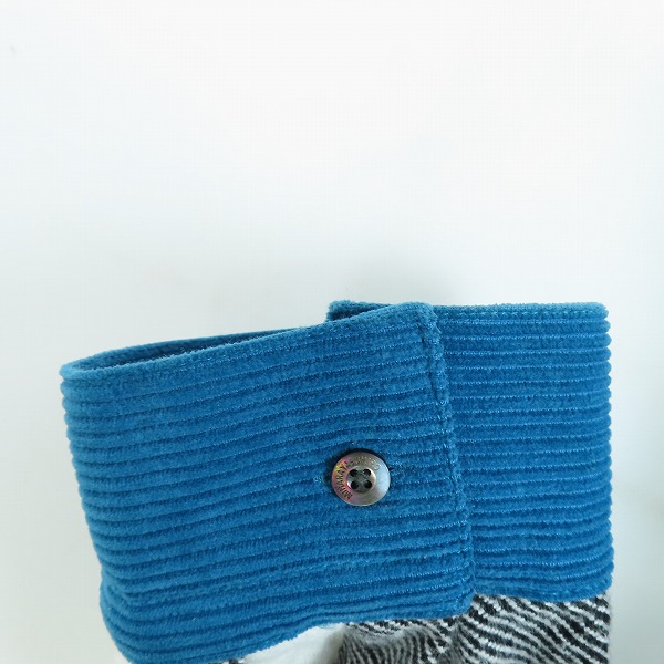 実際に弊社で買取させて頂いたMaison MIHARA YASUHIRO/メゾン ミハラヤスヒロ レイヤード チェックシャツ パーカー A03SH311/44の画像 5枚目