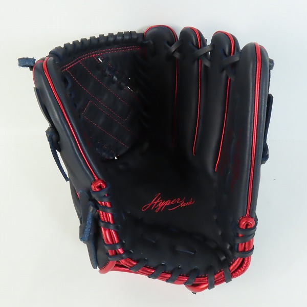 実際に弊社で買取させて頂いたRawlings/ローリングス HYPER TECH/ハイパーテック 軟式 投手用/ピッチャー用 グローブ/グラブ GR4HTCA15Wの画像 2枚目
