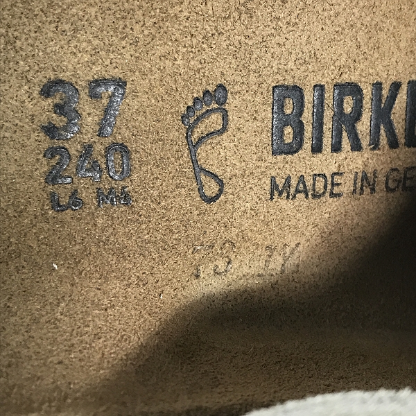 実際に弊社で買取させて頂いたBIRKENSTOCK/ビルケンシュトック ZURICH BS/チューリッヒ スエード サンダル/24.0の画像 5枚目