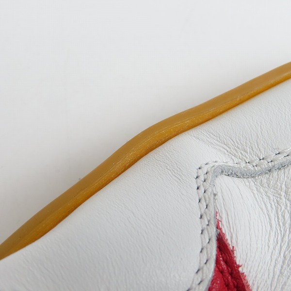 実際に弊社で買取させて頂いたCELINE/セリーヌトリオンフ カーフ レザー ローカットスニーカー RM0252 349223338C/41の画像 6枚目