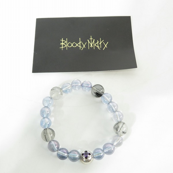実際に弊社で買取させて頂いた【ギャラ付き】Bloody Mary/ブラッディマリー ストーン ブレスレットの画像 8枚目