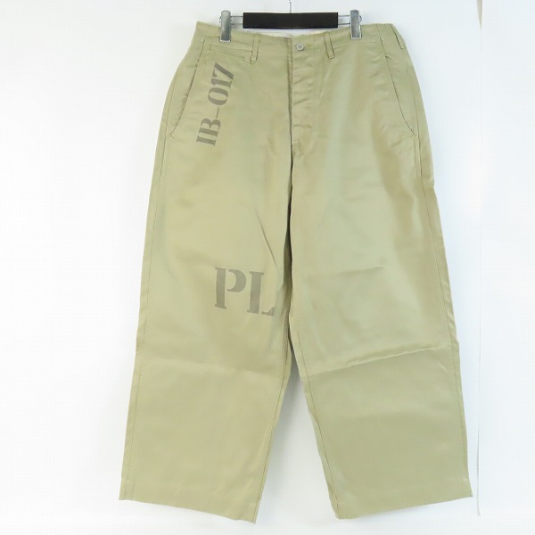 実際に弊社で買取させて頂いたINSCRIRE×BUZZ RICKSON'S×BEAMS/アンスクリア×バズリクソンズ×ビームス ストレート チノ パンツ 11-23-0283-086/XL