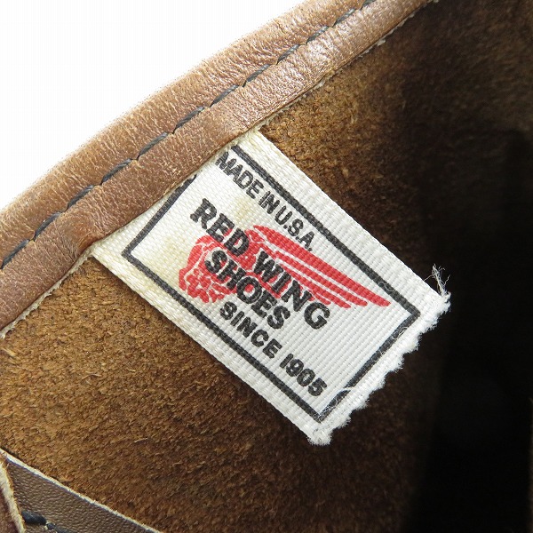 実際に弊社で買取させて頂いたRED WING/レッドウイング ペコスブーツ 1292 6.5Eの画像 5枚目