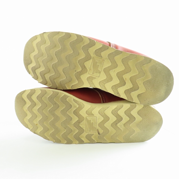 実際に弊社で買取させて頂いたRED WING/レッドウィング 刺繍羽タグ クラシックオックスフォードシューズ 8104/8Dの画像 2枚目