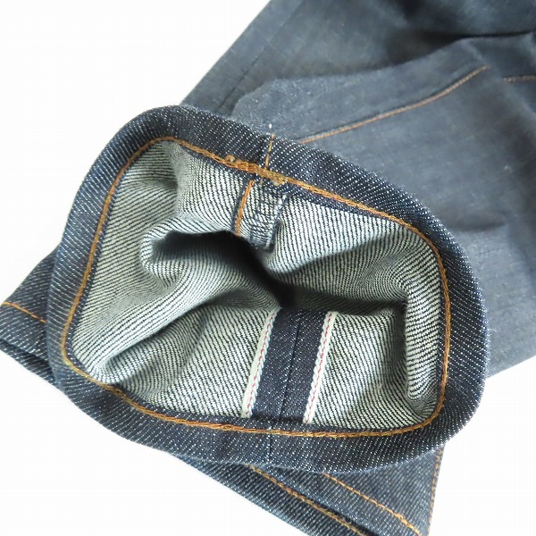 実際に弊社で買取させて頂いたuniform experiment/ユニフォームエクスペリメント/リジッドデニムテーパードパンツ UE-232005/2の画像 8枚目