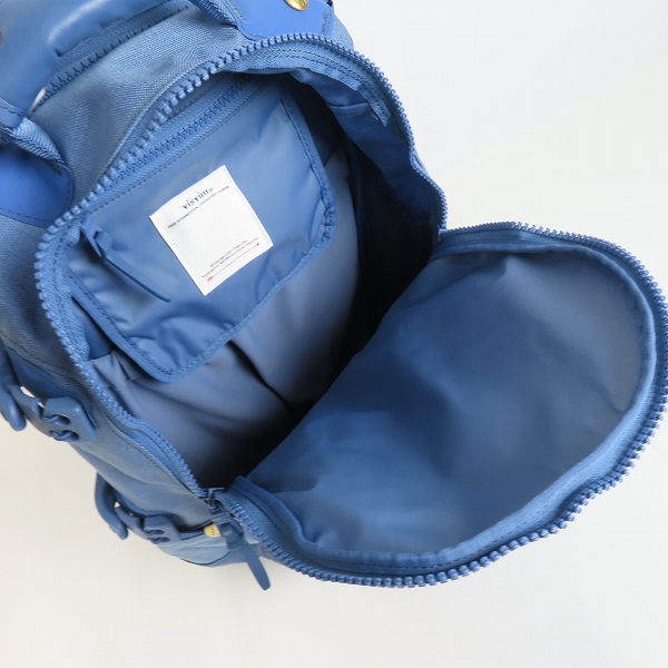 実際に弊社で買取させて頂いたvisvim/ビズビム BALLISTIC 20L/バリスティック レザー切り替え リュックサック/バックパックの画像 3枚目