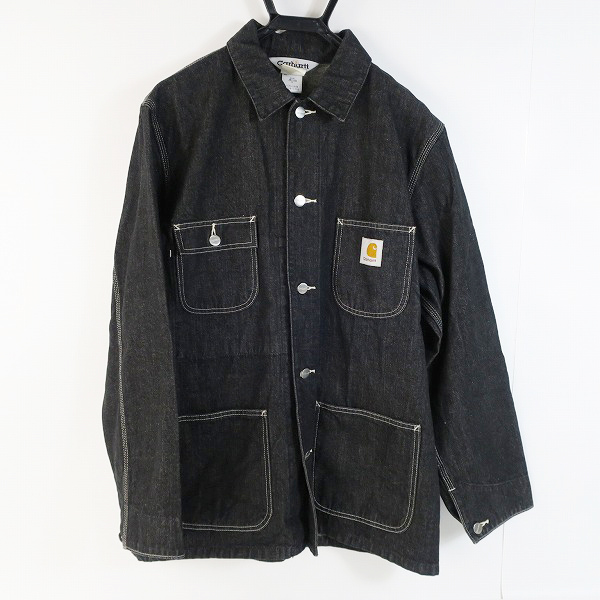 実際に弊社で買取させて頂いたCarhartt/カーハート デニム カバーオール  ブラック 00108-72/L