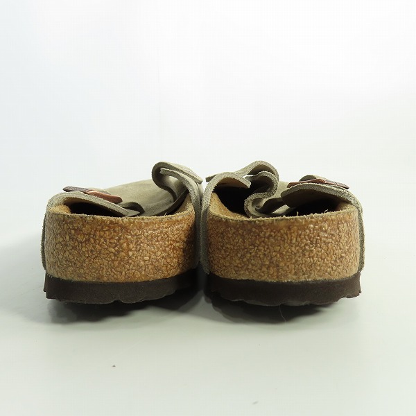 実際に弊社で買取させて頂いたBIRKENSTOCK/ビルケンシュトック BOSTON/ボストン スエードレザー サンダル/27の画像 1枚目