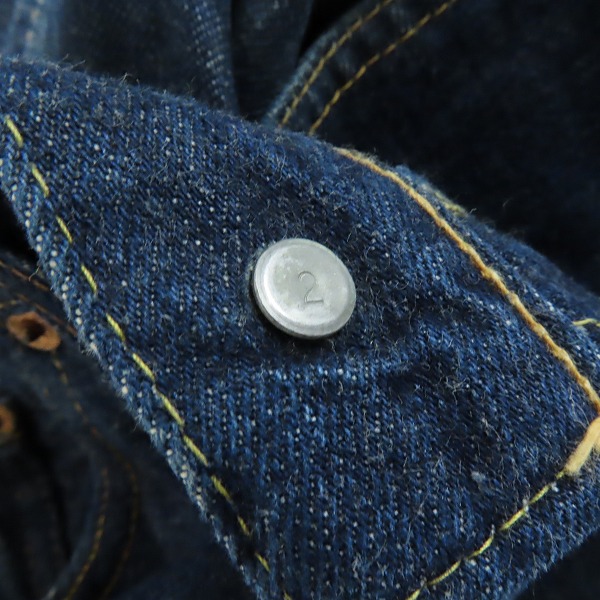 実際に弊社で買取させて頂いたLEVI'S/リーバイス Sタイプ 501/刻印2 ビッグE/長足R/ヴィンテージ/W34L29の画像 6枚目