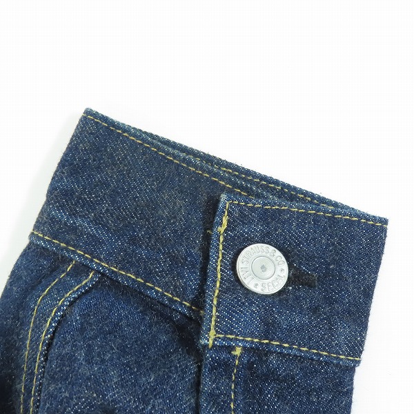 実際に弊社で買取させて頂いたLEVIS/リーバイス 507 日本製 復刻 2ndモデル デニムジャケット 71507-XX/38の画像 7枚目