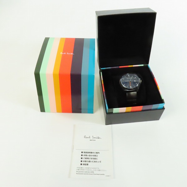 実際に弊社で買取させて頂いたPaul Smith/ポールスミス 腕時計 1116-T020658【動作未確認】の画像 6枚目