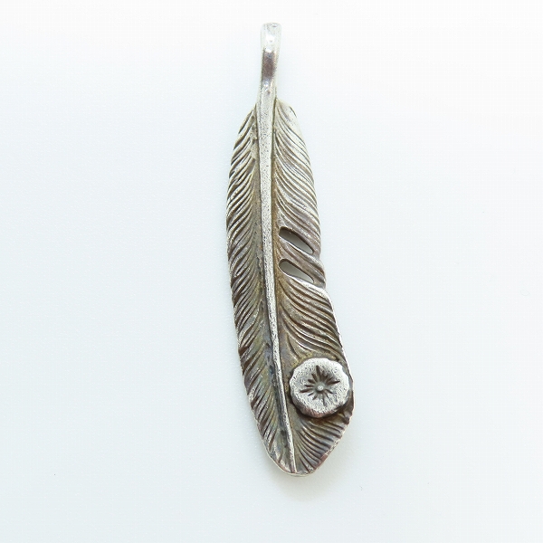 実際に弊社で買取させて頂いたARIZONA FREEDOM/アリゾナフリーダム 左向き フェザー ペンダント/トップの画像 2枚目