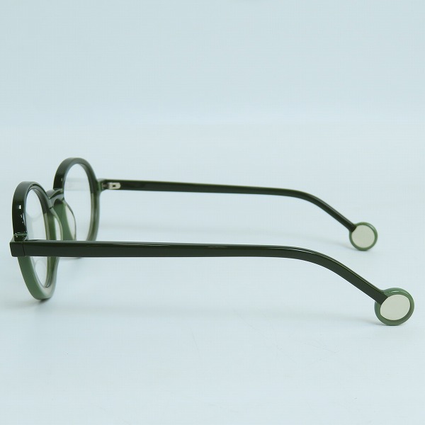 実際に弊社で買取させて頂いたTHEO/テオ Balancoire/ブランコワール ボストン型 メガネフレーム/アイウェアの画像 2枚目