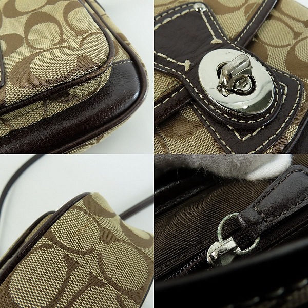 実際に弊社で買取させて頂いたCOACH/コーチ ショルダーバッグ F13790の画像 7枚目