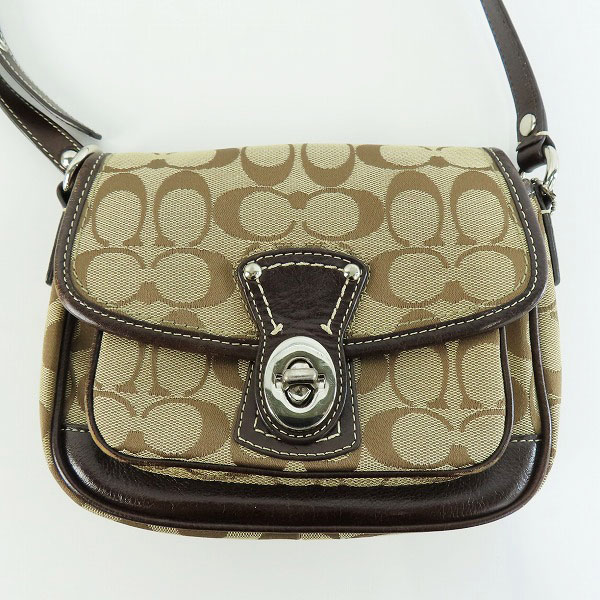 実際に弊社で買取させて頂いたCOACH/コーチ ショルダーバッグ F13790